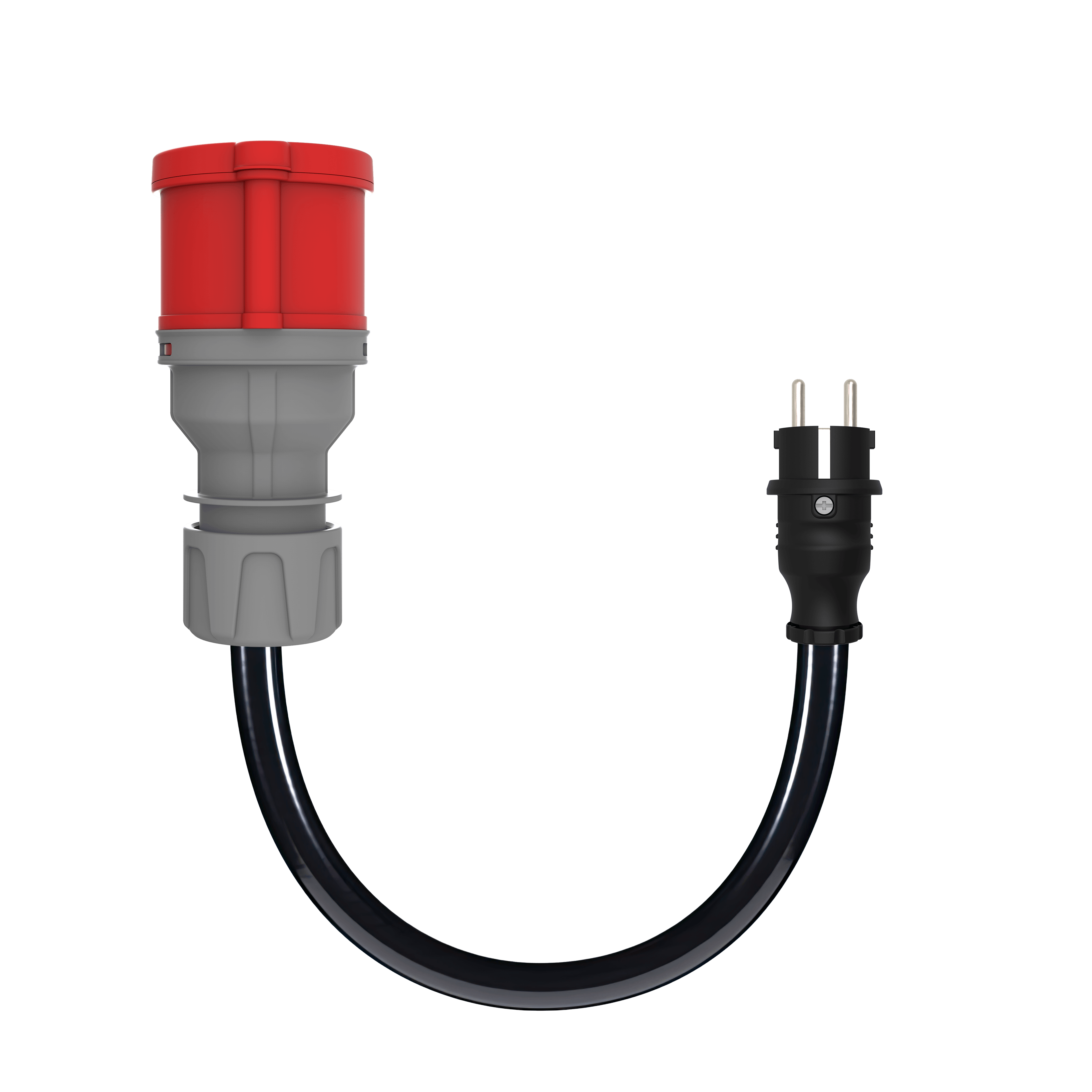 5/32A Trifaze Priz - 1/16A Monofaze Fiş Dönüştürücü Adaptör